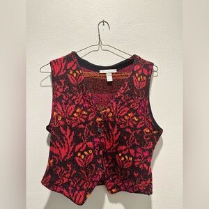 Vintage‎ Italian Wool-Blend Sweater Vest — Eclectic and chic ✨